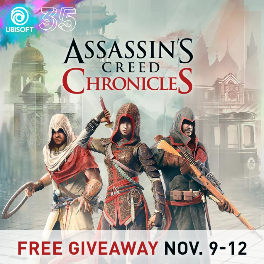 Бесплатная раздача трилогии игр Assassin's Creed Chronicles